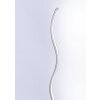 Leuchten-Direkt WAVE floor lamp LED stainless steel, 1-light source