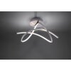 Leuchten-Direkt VIOLETTA Ceiling light LED stainless steel, 1-light source