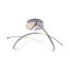 Leuchten-Direkt VIOLETTA Ceiling light LED stainless steel, 1-light source