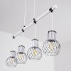 Barakaldo Pendant Light chrome, white, 4-light sources