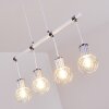 Barakaldo Pendant Light chrome, white, 4-light sources