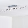 IMATRO ceiling light LED matt nickel, 2-light sources
