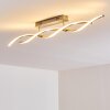 IMATRO ceiling light LED matt nickel, 2-light sources