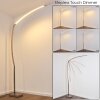 Santa Marta Floor Lamp LED matt nickel, 1-light source