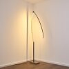Santa Marta Floor Lamp LED matt nickel, 1-light source
