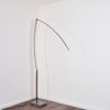 Santa Marta Floor Lamp LED matt nickel, 1-light source