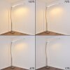 Santa Marta Floor Lamp LED matt nickel, 1-light source