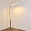 Santa Marta Floor Lamp LED matt nickel, 1-light source