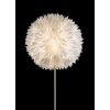 Globo floor lamp matt nickel, 1-light source
