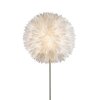 Globo floor lamp matt nickel, 1-light source