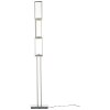 Brilliant LIVING TUNAR Floor Lamp LED aluminium, 1-light source