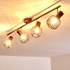 Cancun Ceiling Light brown, 4-light sources