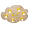 Elobra STERNENWOLKE Wall Light Light wood, 6-light sources