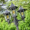 Lignac Lamp Post black, 3-light sources
