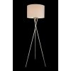 Globo floor lamp matt nickel, 1-light source