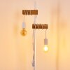 Barbengo Floor Lamp brown, white, 2-light sources