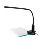 Eglo LAROA clamp-on light LED black, 1-light source