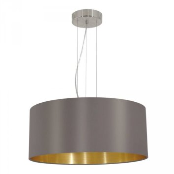 Eglo MASERLO hanging light matt nickel, 3-light sources