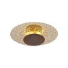 Paul Neuhaus NEVIS Ceiling Light LED rust-coloured, 1-light source