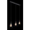Pendant Light Globo ISABELLA black, 3-light sources