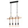 Eglo YOUNGSTOWN Pendant Light brown, Light wood, black, 4-light sources