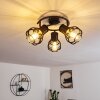 GAINESVILLE Ceiling Light black, 3-light sources