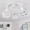 LIMASSOL Ceiling Light chrome, white, 3-light sources