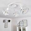 LIMASSOL Ceiling Light chrome, white, 3-light sources