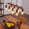 CONAKRY Pendant Light black, 8-light sources