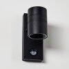 Outdoor Wall Light Froslev LED black, 1-light source, Motion sensor