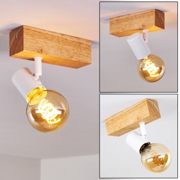 Barbengo Ceiling Light Light wood, 1-light source