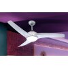 Globo PRIMO fan silver, white, 2-light sources, Remote control