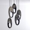 LAMINGTON Pendant Light black, silver, 5-light sources