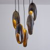 LAMINGTON Pendant Light black, silver, 5-light sources