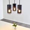 Kuparuk Pendant Light black, 3-light sources