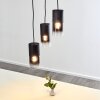 Kuparuk Pendant Light black, 3-light sources