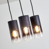 Kuparuk Pendant Light black, 3-light sources
