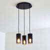 Kuparuk Pendant Light black, 3-light sources