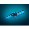Trio THIAGO Ceiling Light LED anthracite, 1-light source, Remote control, Colour changer