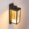 FAROER Outdoor Wall Light LED anthracite, 1-light source, Motion sensor