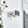 Hofstein Sapri wall light chrome, 1-light source