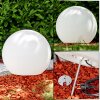 Globe light Arslev white, 1-light source