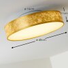 Victoria ceiling light LED white, 1-light source