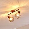 Cancun Ceiling Light brown, 2-light sources