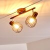 Cancun Ceiling Light brown, 2-light sources
