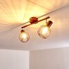 Cancun Ceiling Light brown, 2-light sources