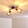 Cancun Ceiling Light brown, 2-light sources