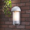 Konstsmide Tyr wall light silver, 1-light source