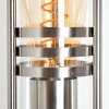Forli outdoor wall light stainless steel, transparent, clear, 1-light source