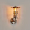 Forli outdoor wall light stainless steel, transparent, clear, 1-light source